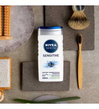 Nivea Men 3in1 Sensitive Shower Gel For Men 250ml